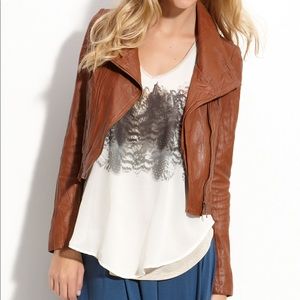 Brown Leather Jacket 🧥